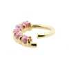 Gold Ring With 5 Opals