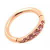 Helix Click Ring with Swarovski Gems