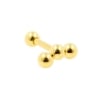 Helix Barbell - Triple Dots 3 mm