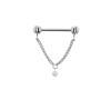 Nipple Barbell With Chain