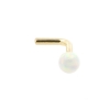 Gold Nose Stud with Opal Ball