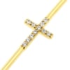 Jewelled Industrial Barbell - Cross