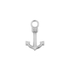 Click Ring Charm Nickle-free - Anchor