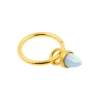 Click Ring Charm - Opal Spike