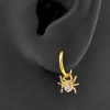Click Ring Charm Nickle-free - Zirconia Spider