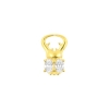 Click Ring Charm Nickle-free - Scarab