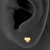 Heart Shaped Ear Studs
