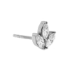 Marquise Zirconia Cluster Ear Studs