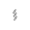Stacked Zirconia Cluster - Threadless