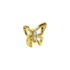 Gold Zirconia Butterfly