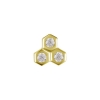 Gold Zirconia Honeycomb