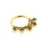 Gold Click Ring - Vintage Dot Gems