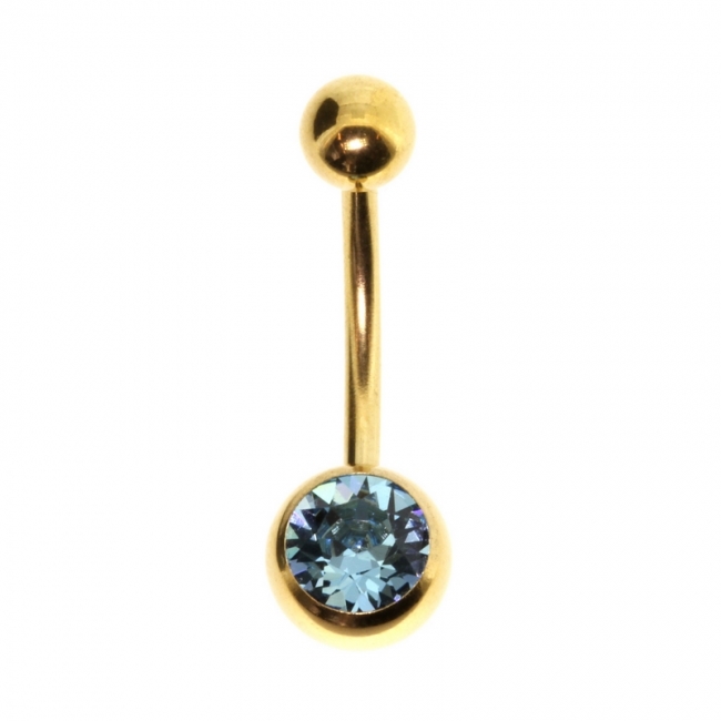 Jewelled belly ring