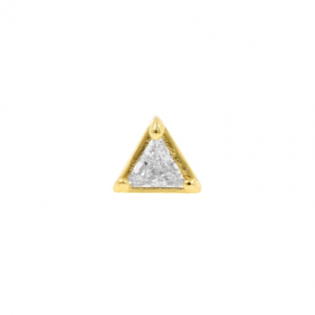 Gold Zirconia Triangle