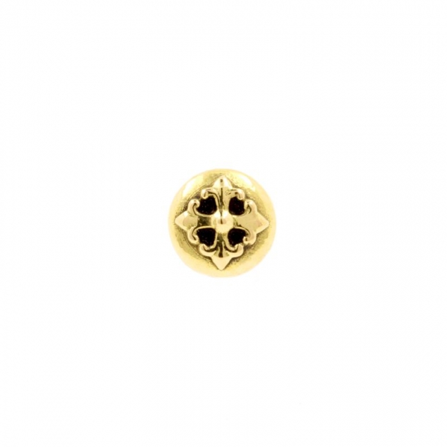 Gold Maltese Cross - Threadless