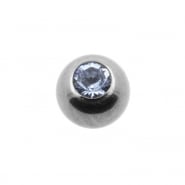 Mini Jewelled threaded ball