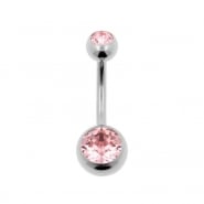 Double Jewelled Belly Ring