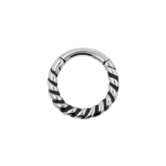 Click Ring - Twisted Wire