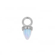 Click Ring Charm - Opal Spike