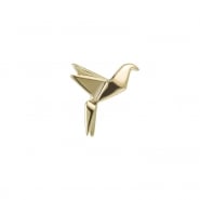 Gold Origami Bird - Threadless