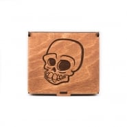 Wooden Jewelry Box - Skull